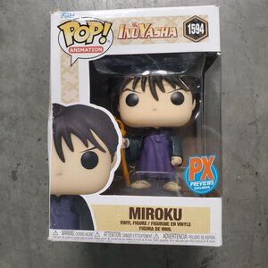 Funko Pop! Animation Inuyasha Miroku Vinyl Figure #1594 PX Exclusive